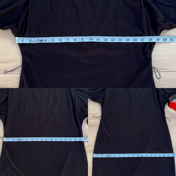 Vintage 1980s Sybil California Long Sleeve Orlon/Wool Midi Sheath Dress Size 6 - Picture 9 of 16